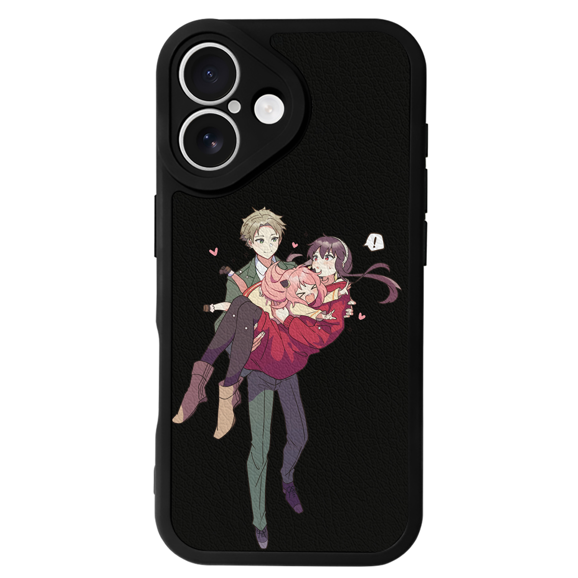 （画像用） SPY×FAMILY间谍家家酒 【iPhone 16シリーズ対応】シリコンスマホケース（レザー調） 材質：シリコン